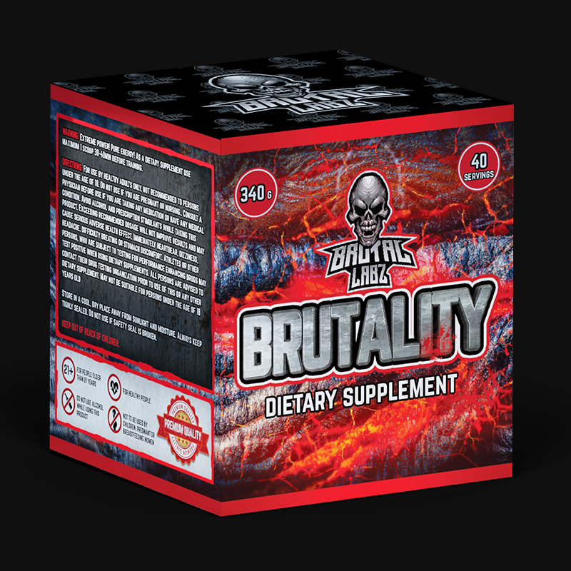 Brutal Labz Brutality 340 g - Fruit Punch
