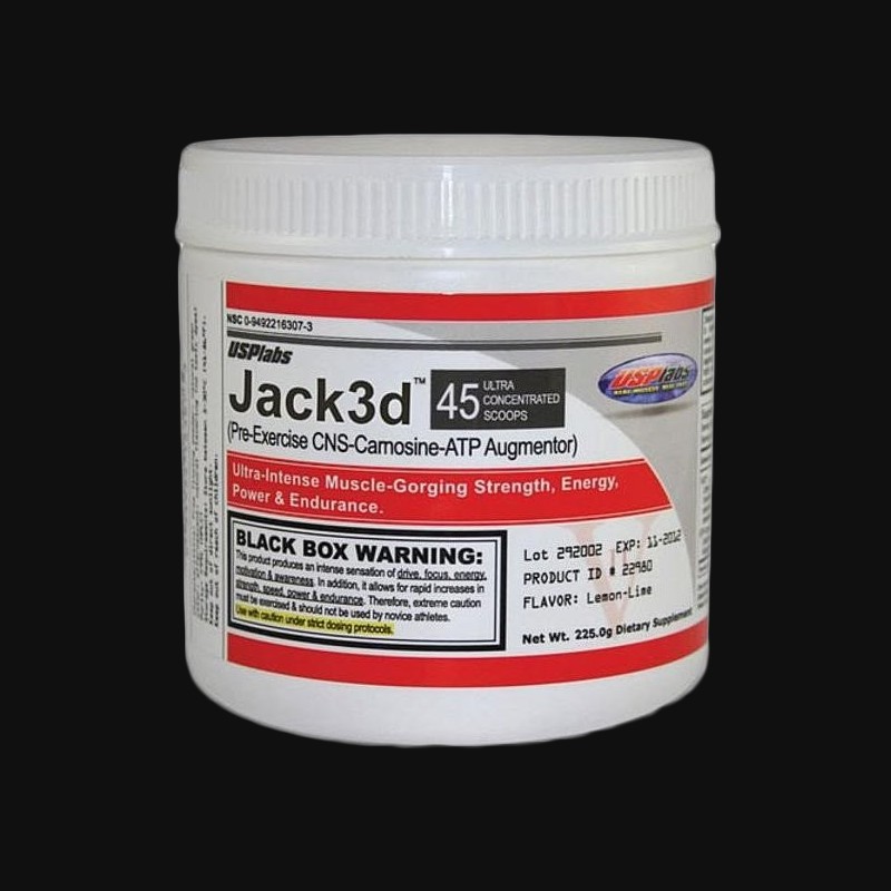 USP Labs - Jack3d Old USA Version 250 g
