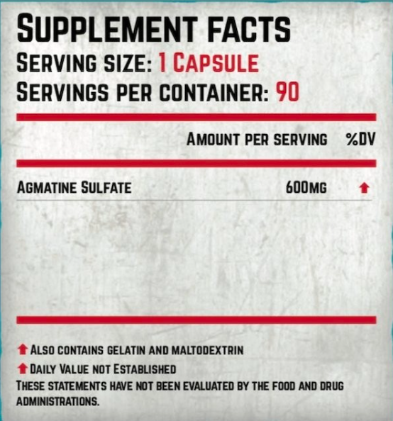 Brutal Labz Agmatine Sulfate 90 caps