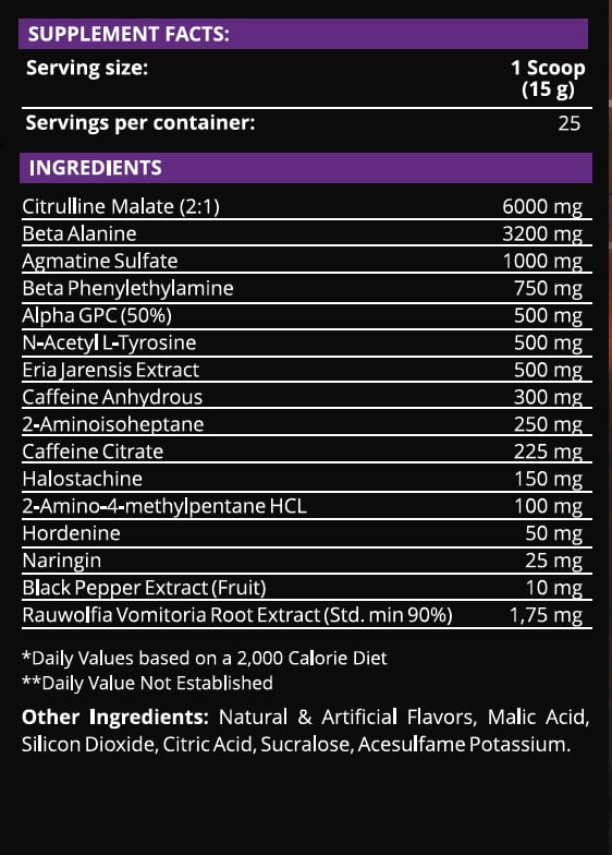 Dark Labs Crack Barbarian Edition 25 servings ORIGINAL