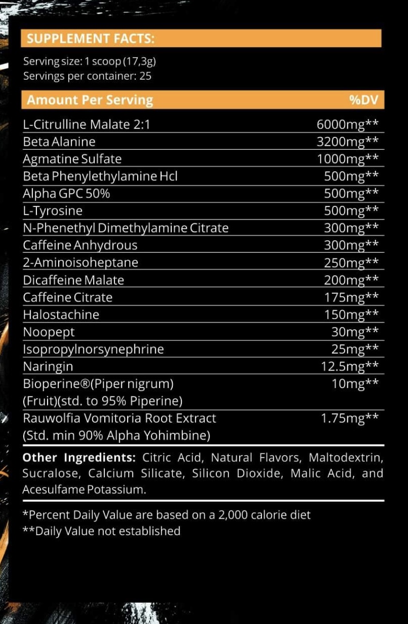 Dark Labs Crack Primal Edition 25 Servings LIMITED STOCK