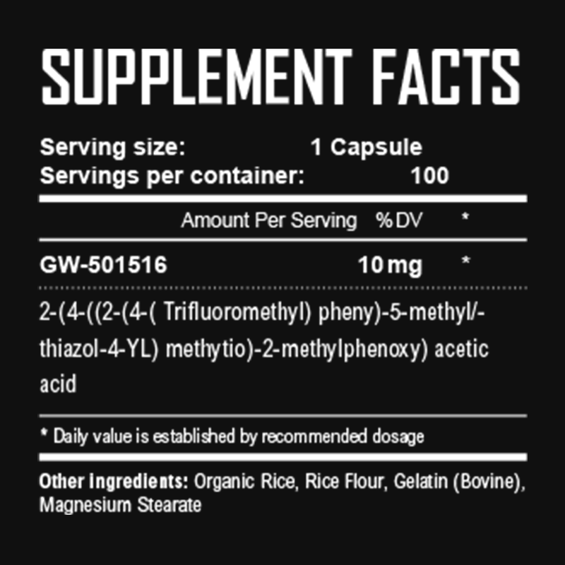 Warrior Labz Cardarine 100 caps