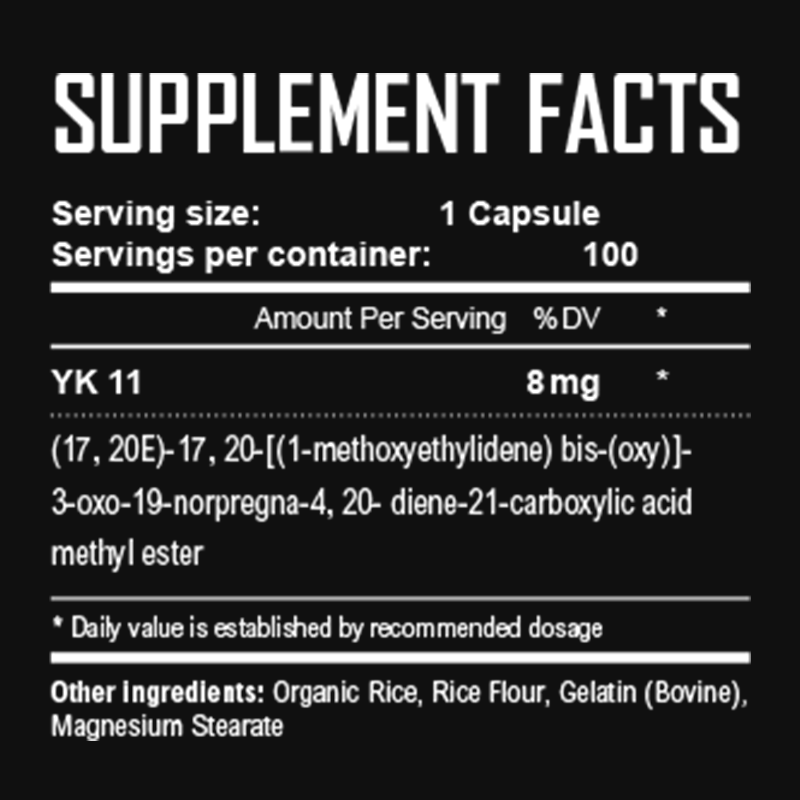 Warrior Labz YK-11 100 caps