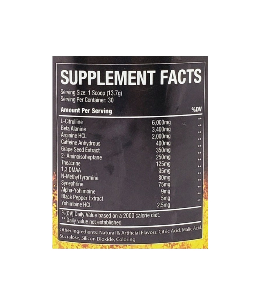 Swole Labs Punisher Annihilation 411g