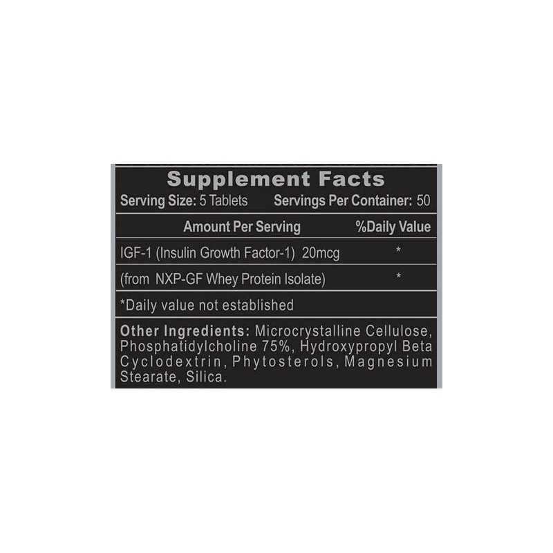 HI-TECH PHARMACEUTICALS - PRO IGF-1 250 TABLIET