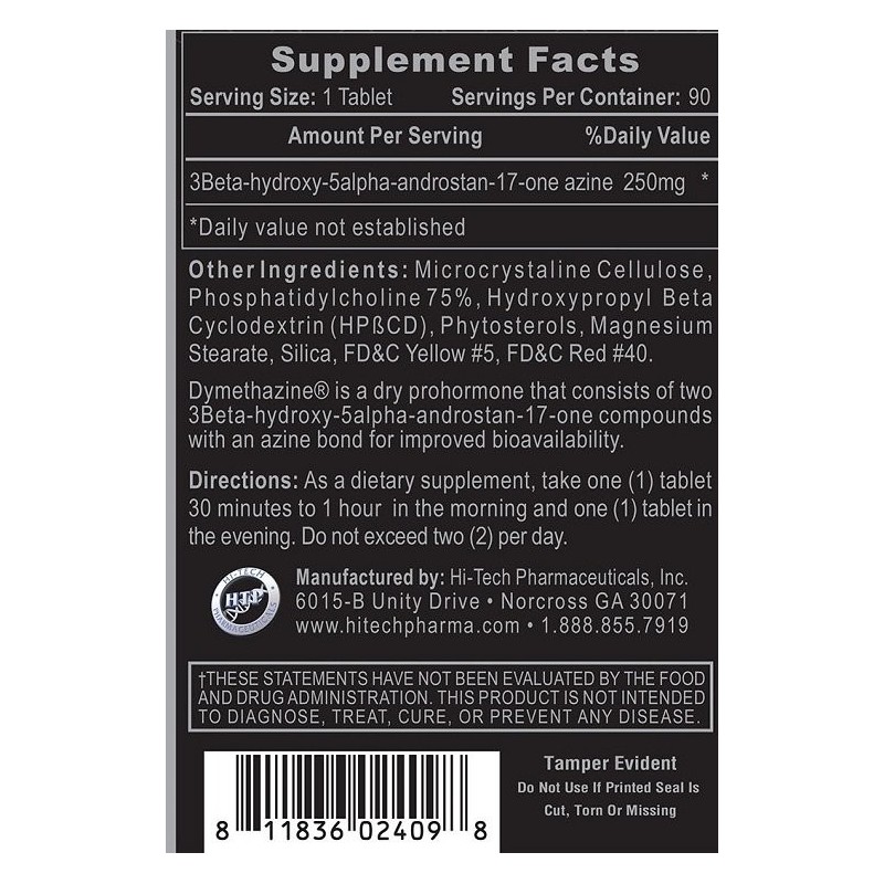 Hi-Tech Pharmaceuticals DYMETHAZINE 90 TABLIET