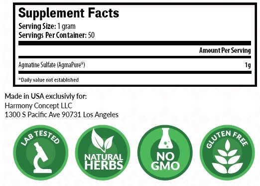 Harmony Concept Agmatine AgmaPure 50g