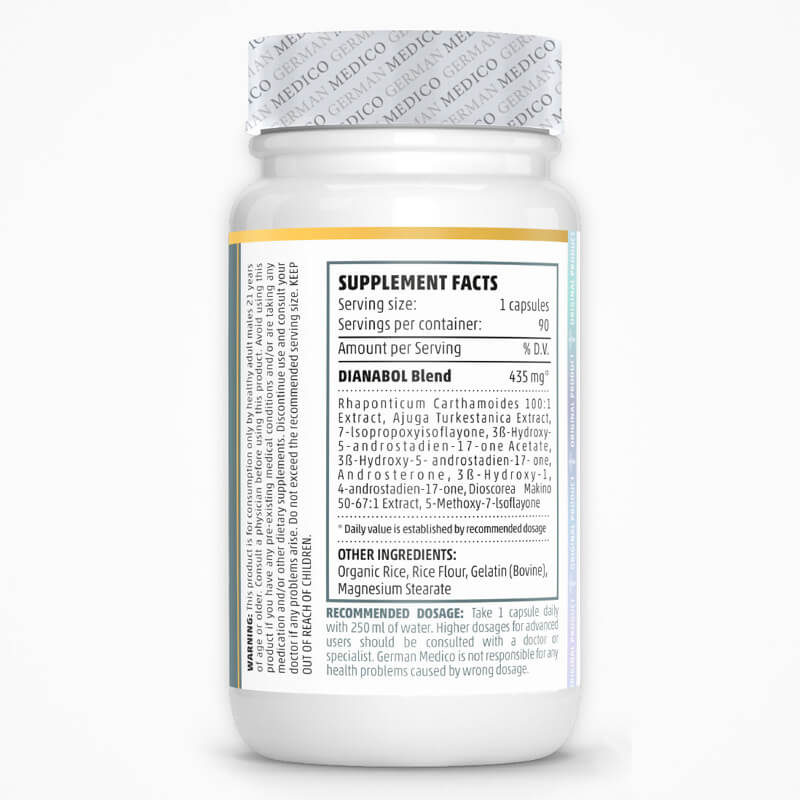 German Medico Dianabol 90 caps