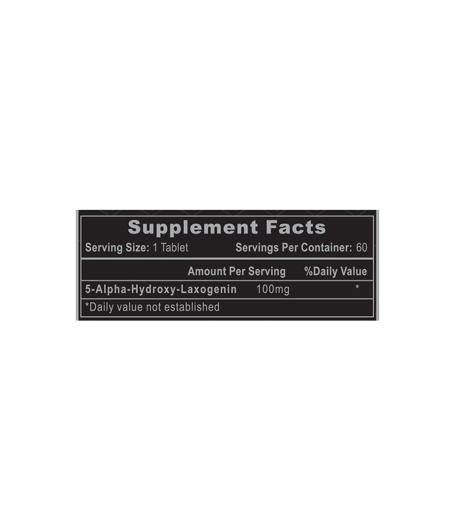 Hi-Tech Pharmaceuticals Laxogenin 60 tabs