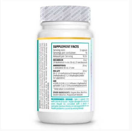 German Medico Decabolin 90 caps