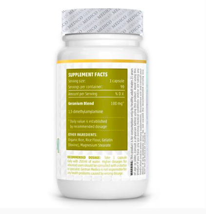 German Medico Geranium 90 caps