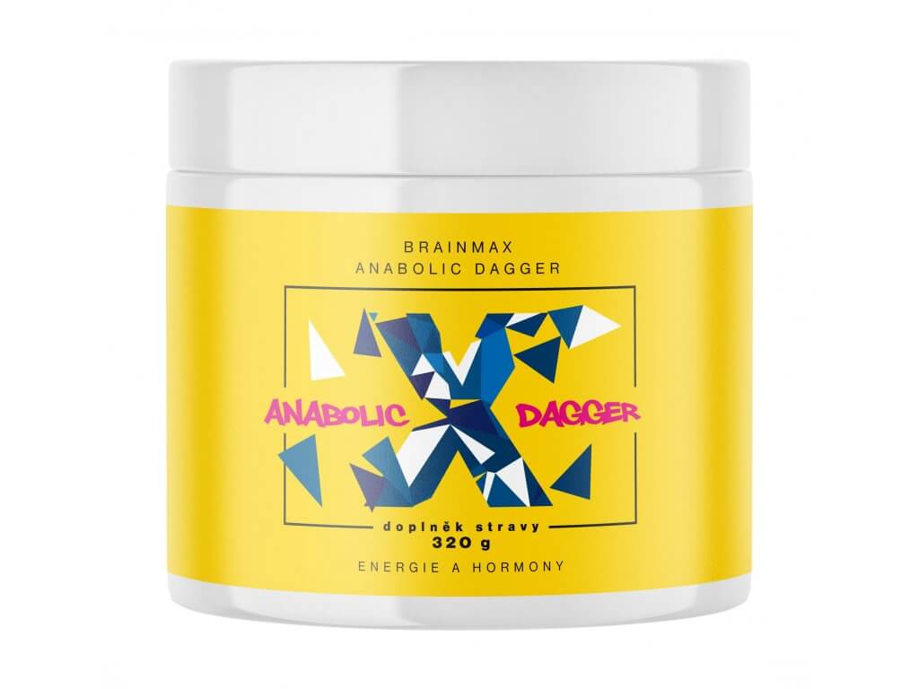 BrainMax 3.0 Anabolic Dagger 320 g – Red Orange
