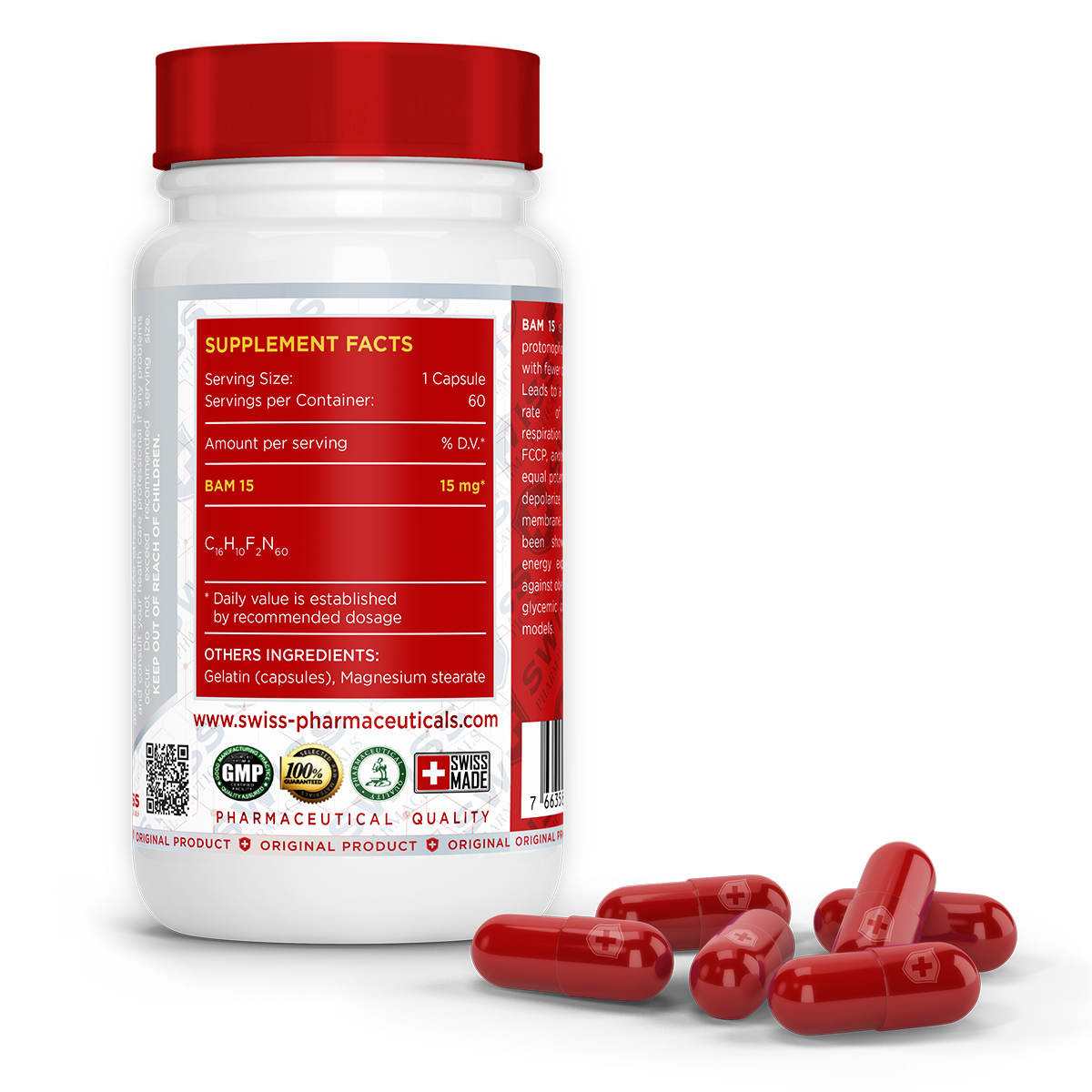 Swiss Pharmaceuticals BAM 15 60 caps