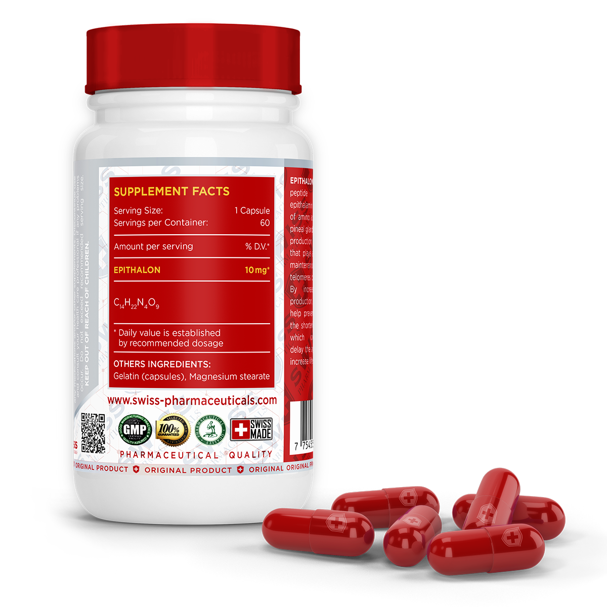 Swiss Pharmaceuticals Epithalon 60 caps