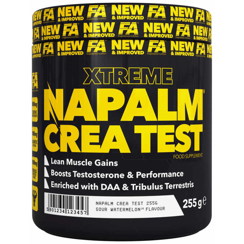 Fitness Authority Napalm Crea Test 255g