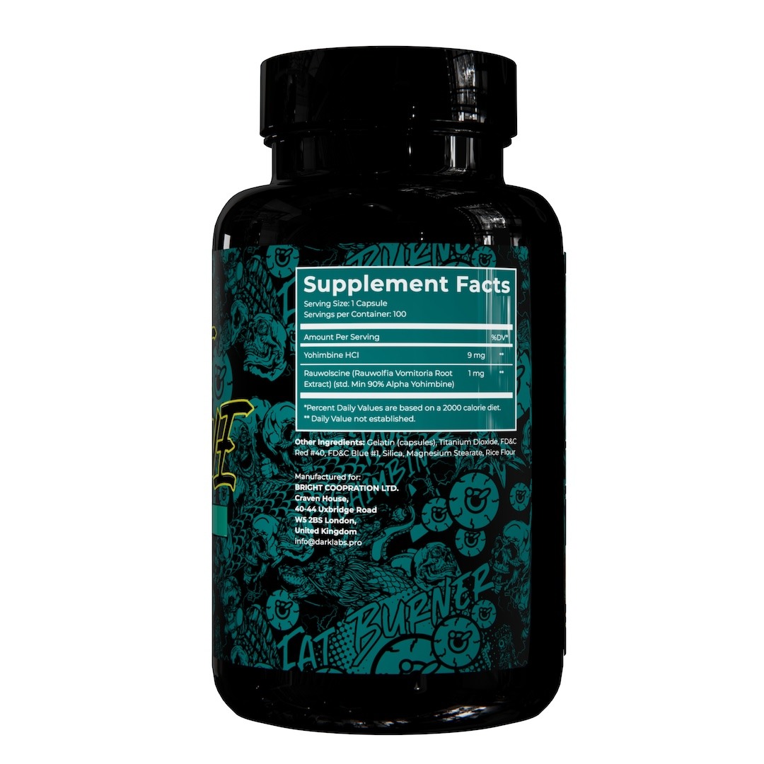 Dark Labs NEW Double Yohimbine 100 caps