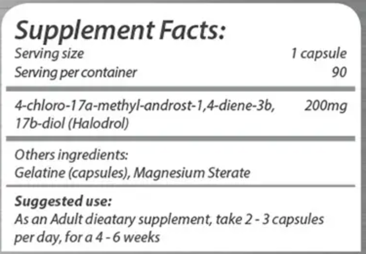 HALODROL ARCAS Nutrition 60 caps