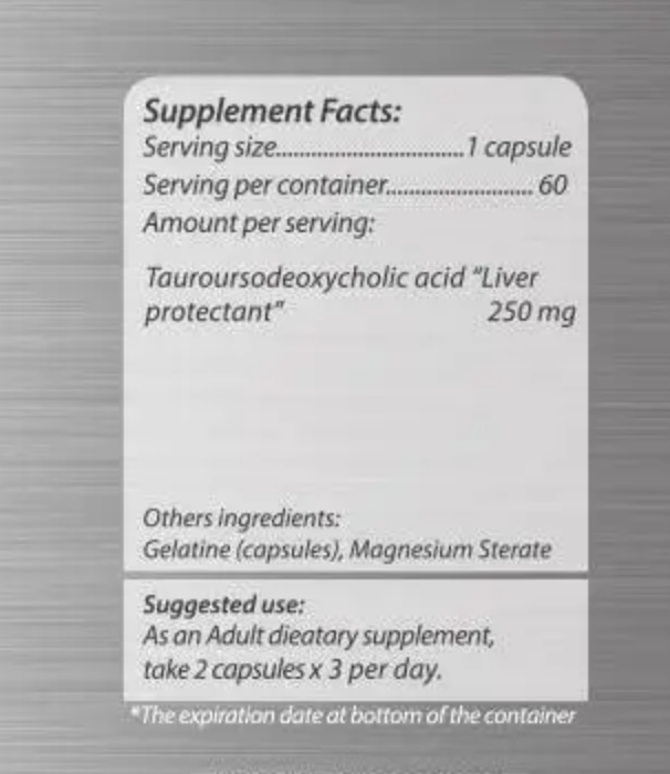 TUDCA ARCAS NUTRITION 60 caps