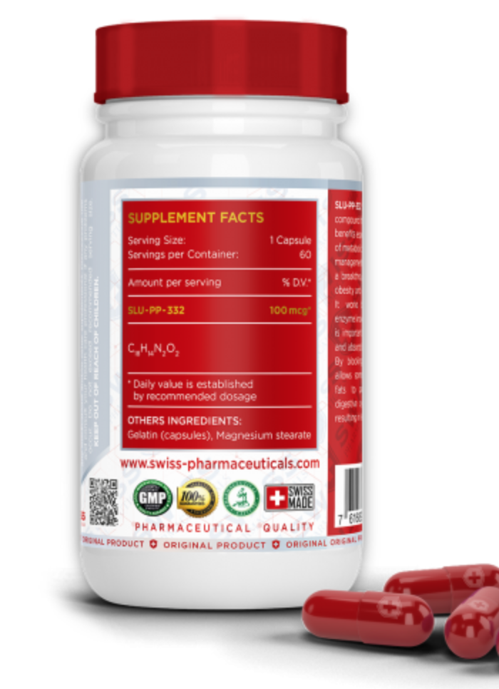 Swiss Pharmaceuticals SLU-PP-332 60 caps