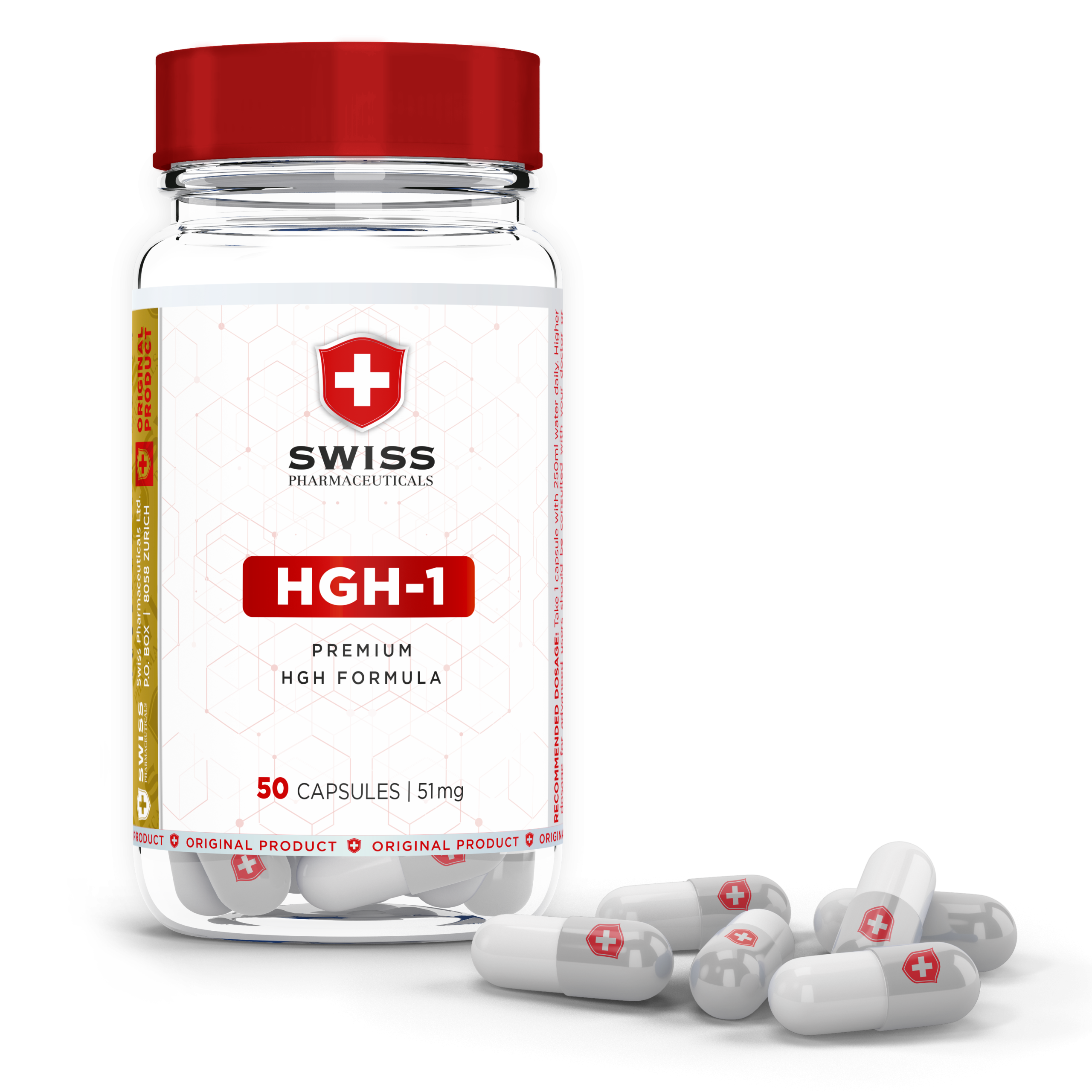 Swiss Pharmaceuticals HGH-1 50 caps